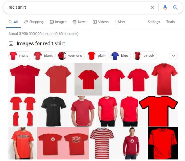 red tshirt google search